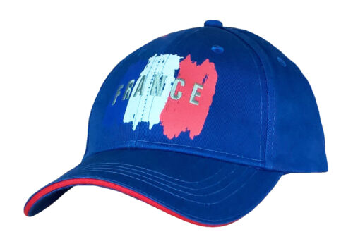 OSFA Official FRANCE Rugby Union Supporters Cap Hat Mens World Cup 6 Nations