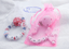 Schnullerkette mit Namen ♥ XL Fuchs ♥ Häkelperle ♥ Baby Mädchen rosa Holz natur