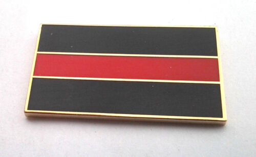 FIREFIGHTER RED LINE HONOR Hero Hat Pin P05244 EE 