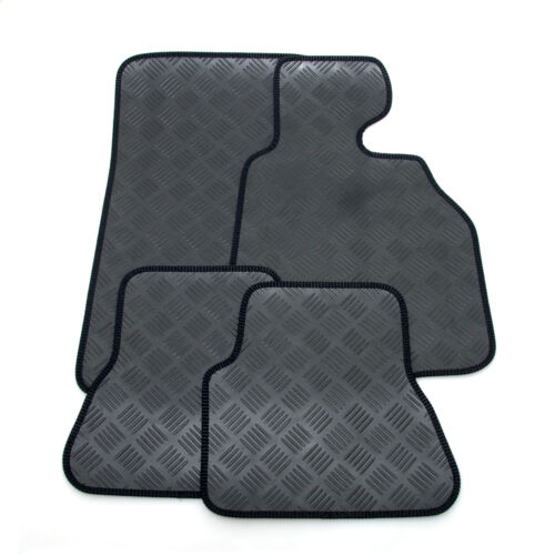 neat bordure edge Ajustement parfait noir résistant caoutchouc tapis de voiture set pour bmw X3 2011 />