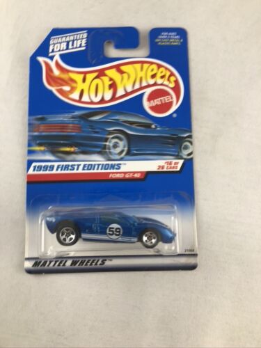 Hot Wheels 1998 First Editions Ford GT-40