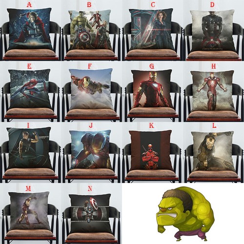 Mode Superhero Avengers Kissenbezug Sofa Kissenbezug Home Geschenk Kissenhülle