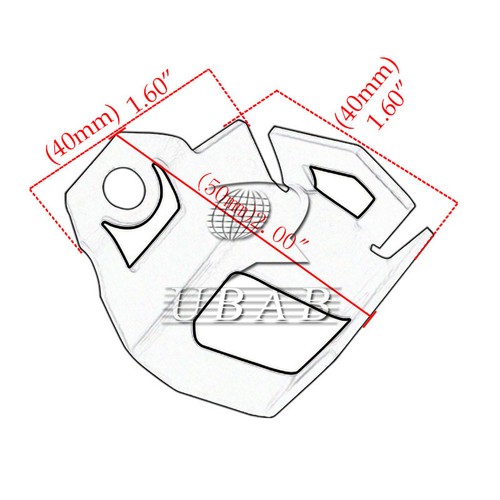Rear Brake Fluid Reservoir Guard Cover For BMW F800GS Adventure F700GS 13-up New