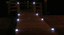 Marine Solar Warning Light RED LED Marine Dock Barge Safety Beacon Light 8 LED