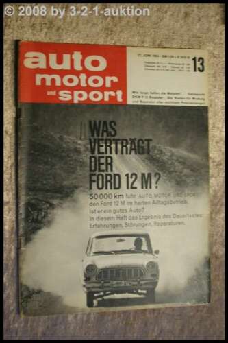 AMS Auto Motor Sport 13//64 DKW F 12 Roadster Ford 12 M TS