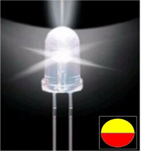 Stück color 2-farb-LED rot/gelb .. LED 5mm dual 10 2-PIN diffused .. 