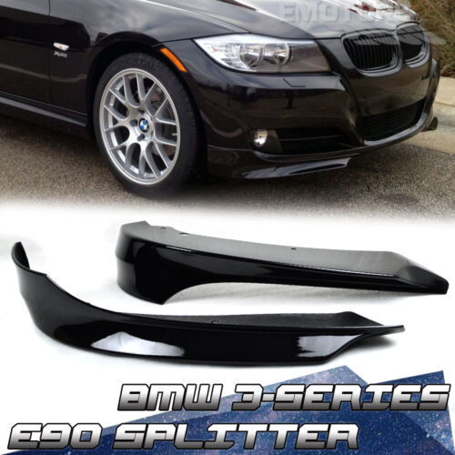 SHIP FROM LA PAINTED FOR BMW E90 3 SERIES LCI FRONT BUMPER LIP SPLITTER #475