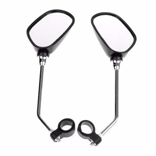 2pcs Bicycle Handlebar Rear View Glass Mirror Bike Cycling Wide Range Back Sight