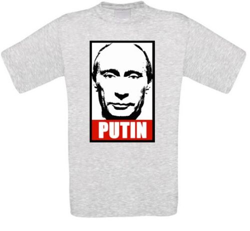 Vladimir poutine vladimir russie russia Moscou Kremlin KGB t-shirt toutes tailles NEUF