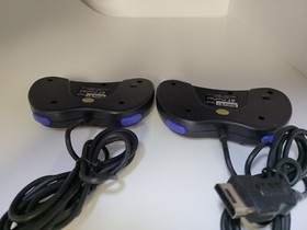TWO NEW ST Pro Pad Controllers Gamepads for the Sega Saturn Console #M3