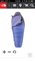 North Face Kids Aleutian Mummy Sleeping Bag New 3 Season Bag 100% Authentic GUAR