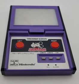 Vintage Rare 1984 MICKEY MOUSE PANORAMA Nintendo GAME AND WATCH Works Great