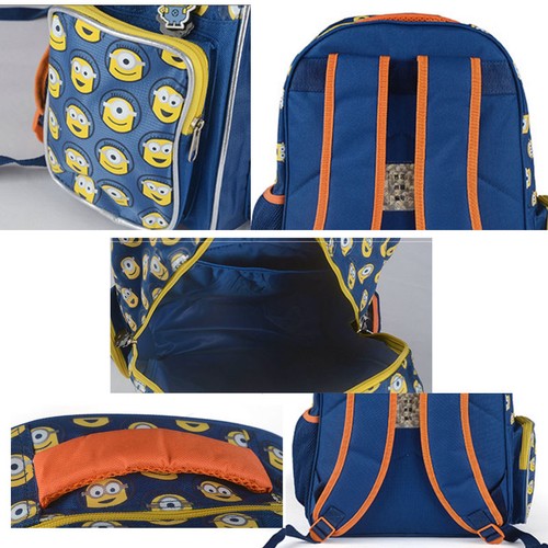 Despicable Me Backpack Boys Cartoon School Student bag girls Shoulders Bag Gift