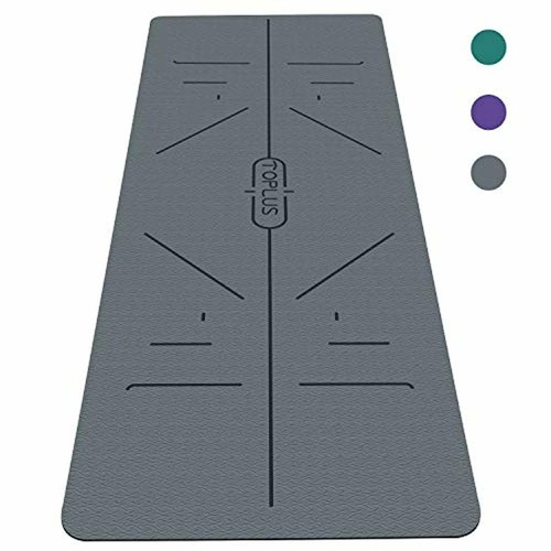 Yoga Mat Fitness Exercise Workout Thick Classic Pro Eco Friendly Non Slip Floor