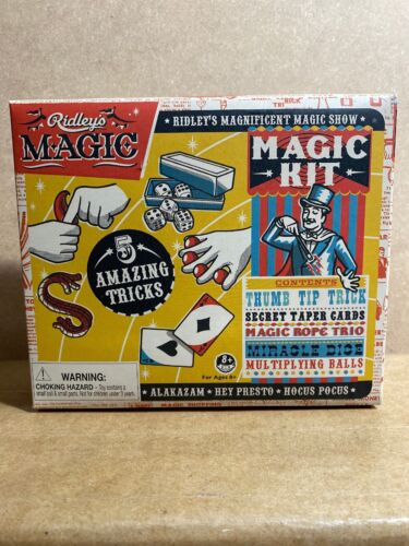 Ridley/'s Magic Kit 5 Tricks Magnificent Magic Show B70