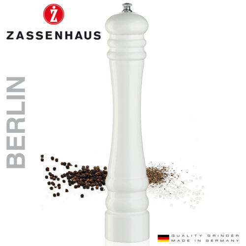 30 cm Zassenhaus-Poivre Blanc brillant /salzmühle "Berlin" 
