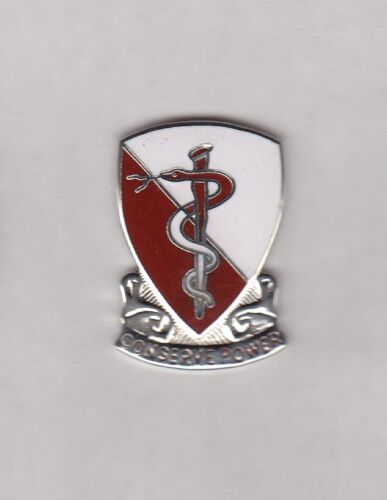 US ARMY MEDICAL 68th MEDICAL GROUP crest DUI badge c//b G-23