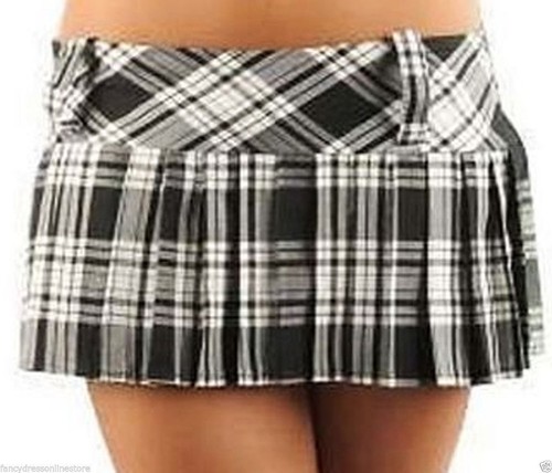 LADIES SCOTTISH UK SCHOOL GIRLS RED CHECK TARTAN MINI SHORT SCOTTISH KILT SKIRT