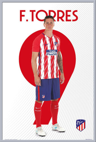 61x91,5 cm Sport Poster Fernando Torres 17//18 Fußball Atletico Madrid