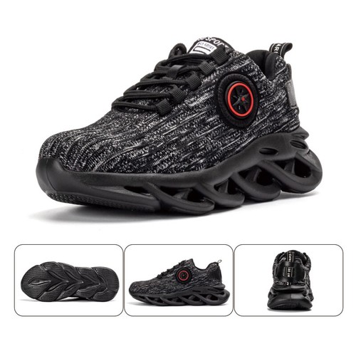 AtreGo Herren Sicherheitsschuhe Sportschuhe Laufschuhe Wandern Stahlkappe Schuhe