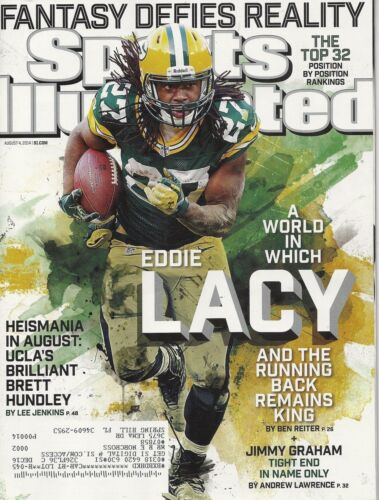 2014 Eddie Lacy Green Bay Packers REGIONAL Sports Illustrated August 4 