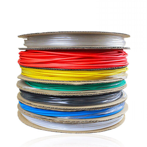 2:1 Heat Shrink Tube Dia 3.5mm Polyolefin Cable Wire Tubing Sleeving All Colour