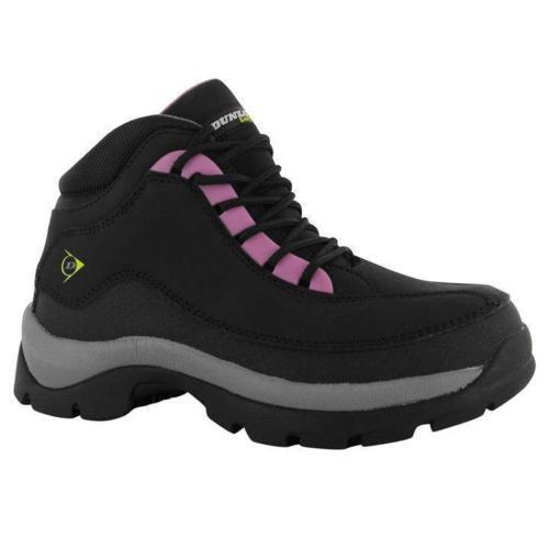 DUNLOP SAFETY HIKER BOOTS SHOES WOMENS SHOCK ABSORBING OIL SLIP RESISTANT NEW
