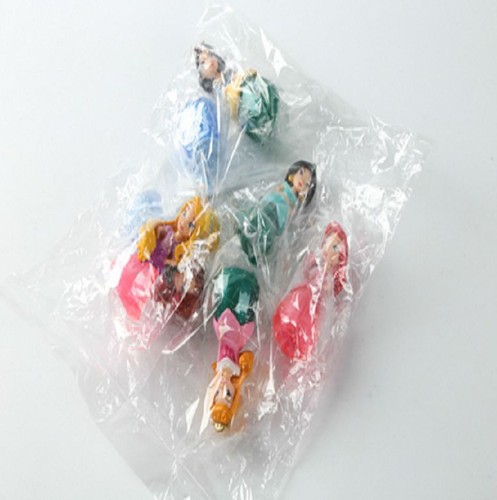 7Pcs Bullyland Ariel Princess Snow White Cinderella Anna Figures Cake Toppers