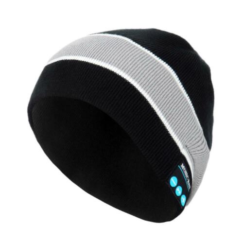 Bluetooth Music Warm Beanie Hat Wireless Smart Cap Headset Headphone Speaker USA