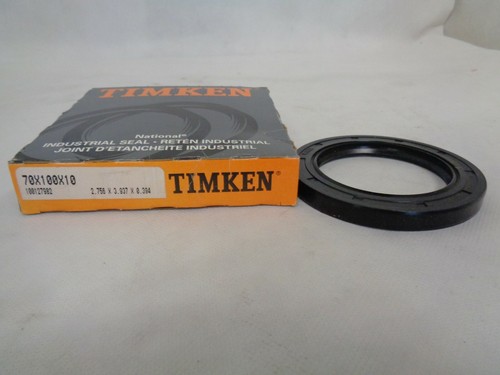NEW TIMKEN NATIONAL 70X100X10 OIL SEAL 2.756X3.937X0.394
