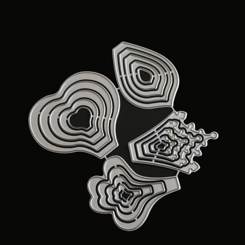 Multilayer Flower Cutting Dies Stencil Scrapbooking Photo Album Card Embossing