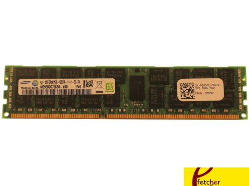 SNP20D6FC/16G 16GB DDR3 1600MHz PC3L-12800R Memory Dell PowerEdge C5220 C6105 
