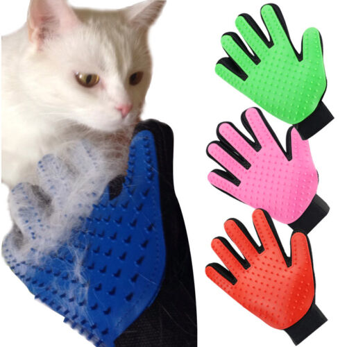 Deshedding Brush Glove for Animal Cat Supplies Pet Gloves Hair Comb Five Finger