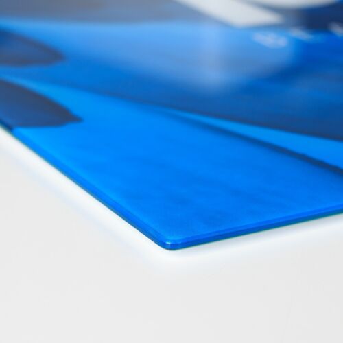 2x30x52 cm Herdabdeckplatten aus Glas Spritzschutz Kirschen Bläschen 