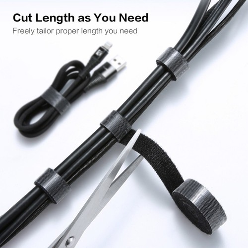 1//3//5 M Simple Cable Organizer Tie Fixer Wire Winder Mouse Cord Holder Protector