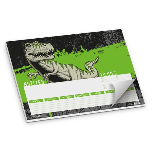 itenga T-Rex Dinosaurier Schule Sortiment Schreibwaren Stundenplan Schultüte