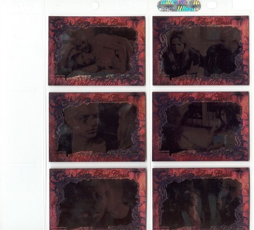 Buffy TVS Season 5 Complete Big Bad Crush Chase Card Set B1-6