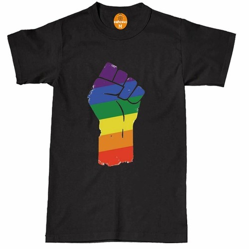Hand Print Love LGBT Pride T Shirt Love Gay Pride Peace Equal Rights Trans tee