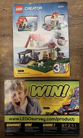 LEGO CREATOR Set 5770 Lighthouse Island, 2 Instruction Manuals ONLY