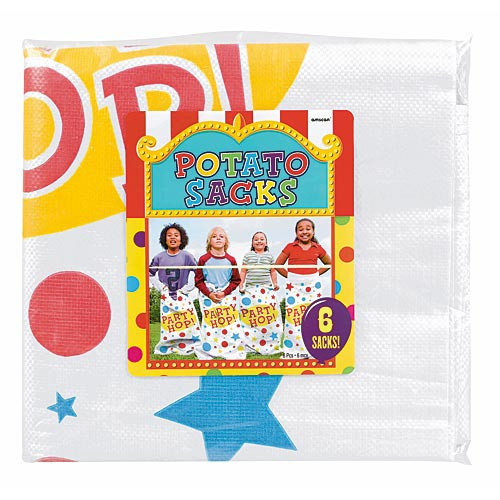 Lot of 6 Potato Sacks for Sack Race the Sacks are 41 in x 41 in