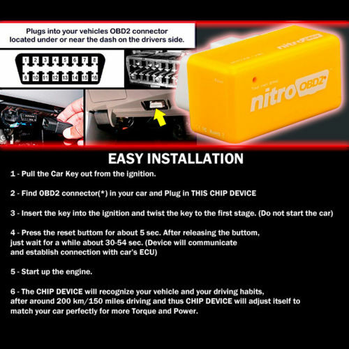 OBD2 POWER PERFORMANCE CHIP GAS//FUEL SAVER DODGE RAM 1500 ECU TUNER 5.7 HEMI 5.9