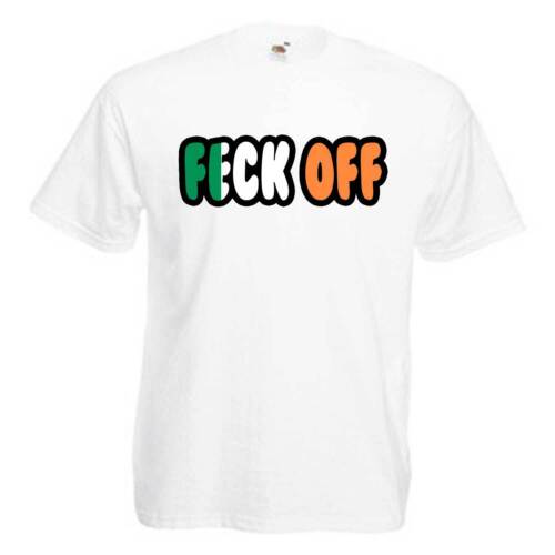 Feck Off Irish Joke St Patrick/'s Day Children/'s Kids T Shirt