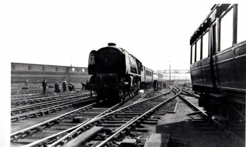 Rail Photo LMS 462 6222  Duchess Crewe station cheshire LNWR 