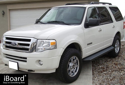 iBoard Black Running Boards Style Fit 97-17 Ford Expedition