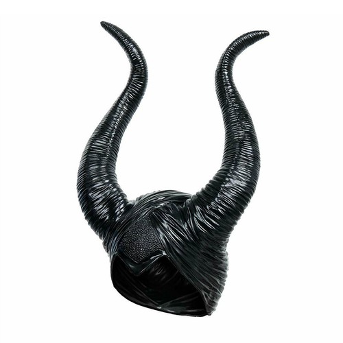 Halloween Hat Horns Cosplay Maleficent Evil Queen Headpiece Headwear Costum WTPA