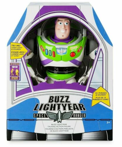 Disney Toy Story 4 Buzz Lightyear Interactive Talking Action Figure 12" NEW 