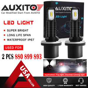 2X 880 893 Fog Daytime Running Driving Light High Power Super LED Bulb White CSP