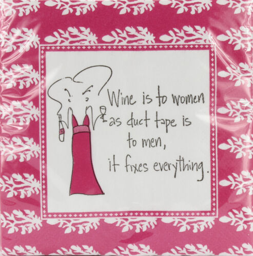 Duck Tape 20Ct #20151 Mary Phillips Designs Beverage Napkins