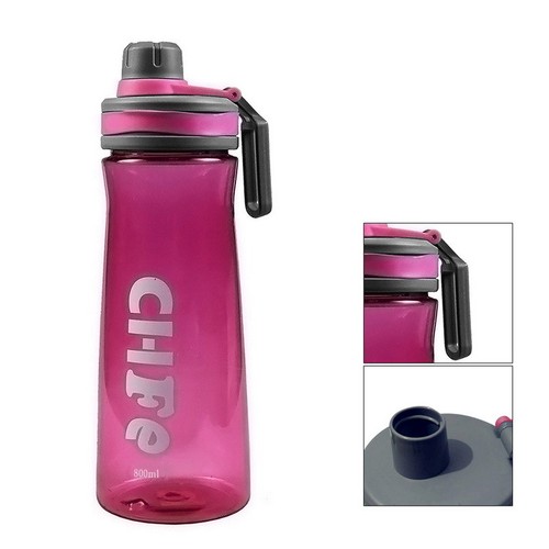 800ML Large Trinkflasche Wasserflasche Fitness Sportflasche Fahrradflasche P//D