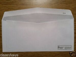 100//pk ~ W-2 ENVELOPES for 3-up tax forms SELF SEAL 8-1//2/" x 3-7//8/" DW3S #3333-2